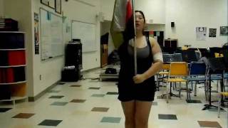 preview picture of video 'Marion Color Guard Clinic Tutorial Video 7 (2011)'