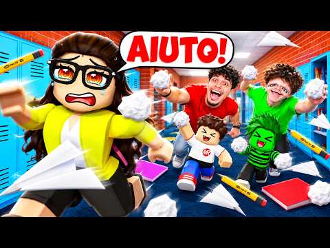 ABBIAMO TROLLATO la MAESTRA CON I NOSTRI FIGLI FINCHÈ NON SE NE VA con I NOSTRI FIGLI su ROBLOX..