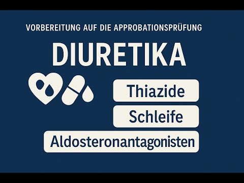 Die große Diuretika-Übersicht: Thiazide, Schleife & Aldosteronantagonisten