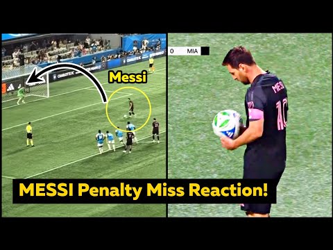Messi shocking penalty miss panenka attempt denied in Charlotte