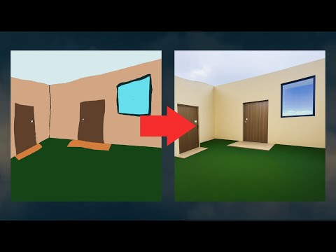 AI Turned My BAD Drawings Into REAL Liminal Spaces