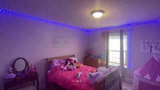 How To Install Tenmiro 65.6ft LED Lights for Bedroom