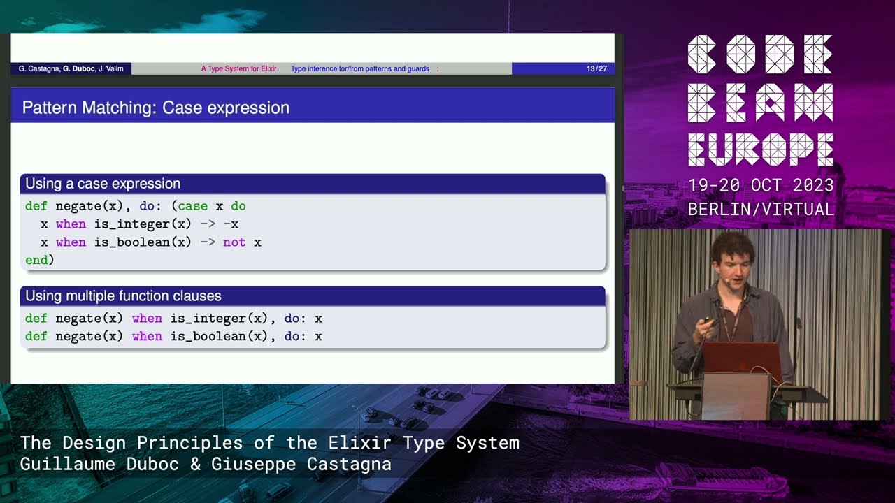 The Design Principles of the Elixir Type System - Guillaume Duboc ...