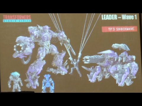 Canada Fan Expo Transformers Studio Series REVEALS! Shockwave, MV1 Megatron, Mixmaster & Scavenger