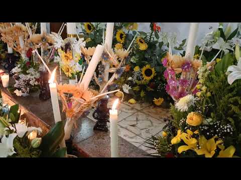 Bellos arreglos florales templo de San José de Gracia Michoacán @cotidiano399