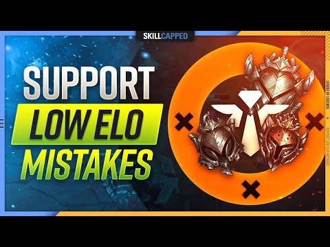 LOW ELO Mistakes EVERY Support Makes and How to FIX Them! - Support Guide