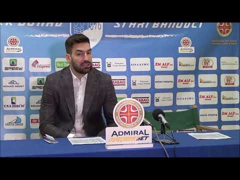 Konferencija 21.kolo AdmiralBet KLS, Dunav - Metalac 84:74