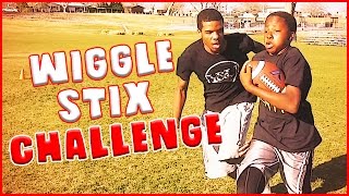THE WIGGLE STIX CHALLENGE REMATCH - IRL Football Challenge