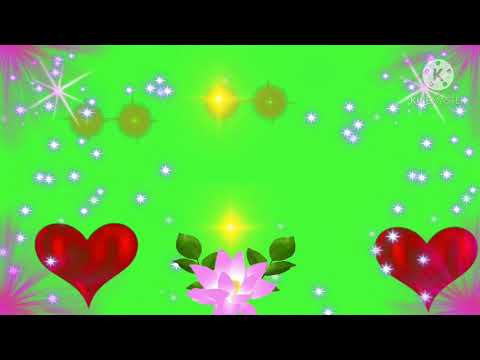 Green screen Flower , light effects..Green screen background effect..Green screen video.Best Editing