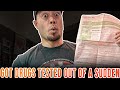I JUST GOT DRUG-TESTED WITHOUT NOTICE
