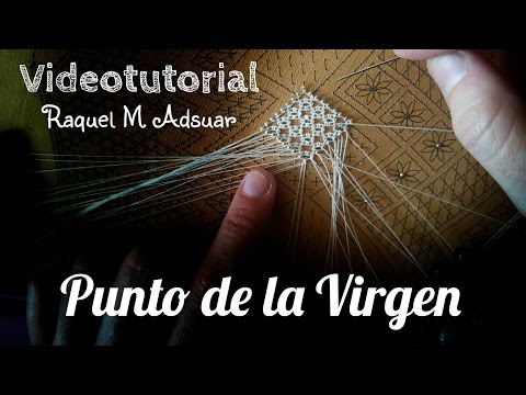042 Virgin Stitch - Complete Lace Course - Tutorial Raquel M. Adsuar Bolillotuber
