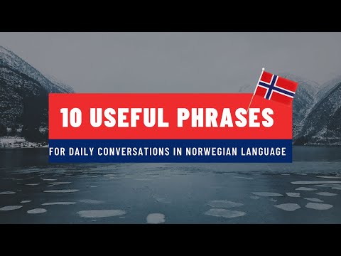 10 Useful and Common Norwegian Phrases For Daily Conversations 🇳🇴