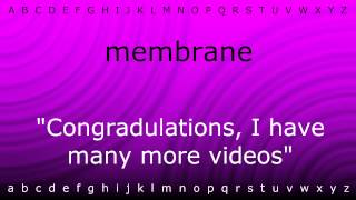 How to say 'membrane' with Zira.mp4
