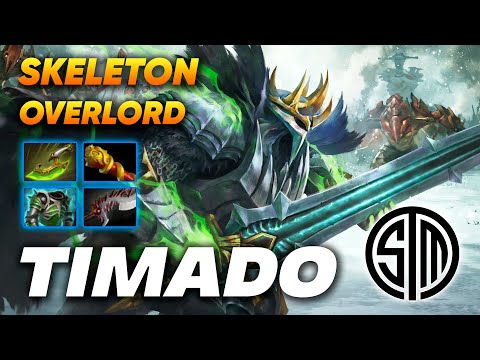 TSM.Timado Wraith King - Skeleton Overlord - Dota 2 Pro Gameplay [Watch & Learn]
