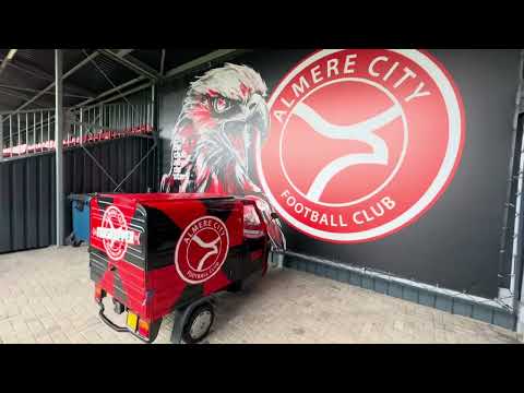ALMERE CITY F.C.  STADIUM TOUR + ALMERE CITY CENTRUM!