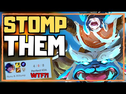 STOMPING Your JUNGLE [ 0 Deaths S+ ]| Nunu Solo Q Road to Diamond - Episode #66