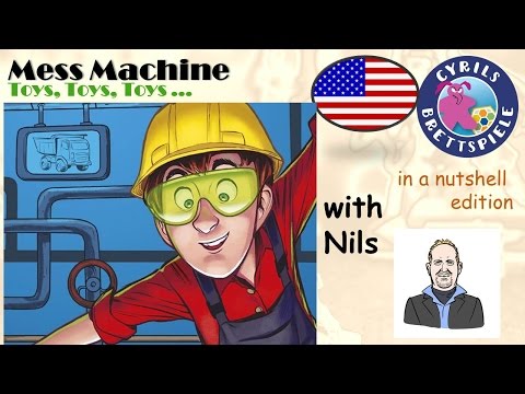 Cyrils Brettspiele - Mess Machine - in a nutshell (N68) - Puzzle with friends