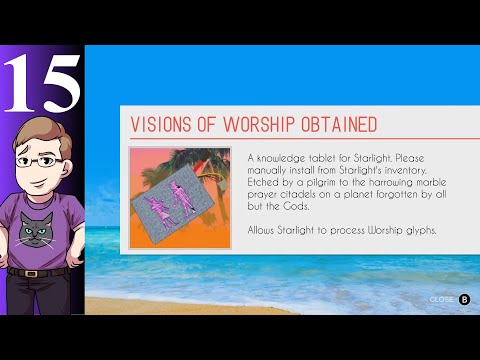 Let's Play Paradise Killer (Blind) Part 15 - Broken Vending Machine & Getting the Worship Upgrade