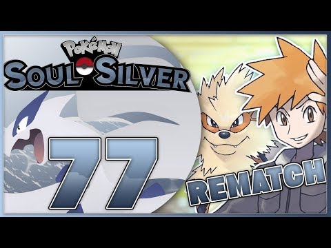 FIXED ,REMATCH BLUE , WHERE TO FIND  -  POKEMON SOUL SILVER LETS PLAY 77