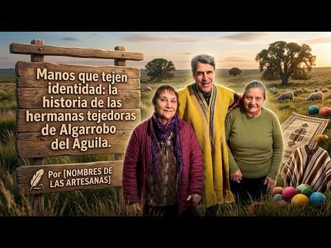 la historia de las hermanas tejedoras de Algarrobo del Águila