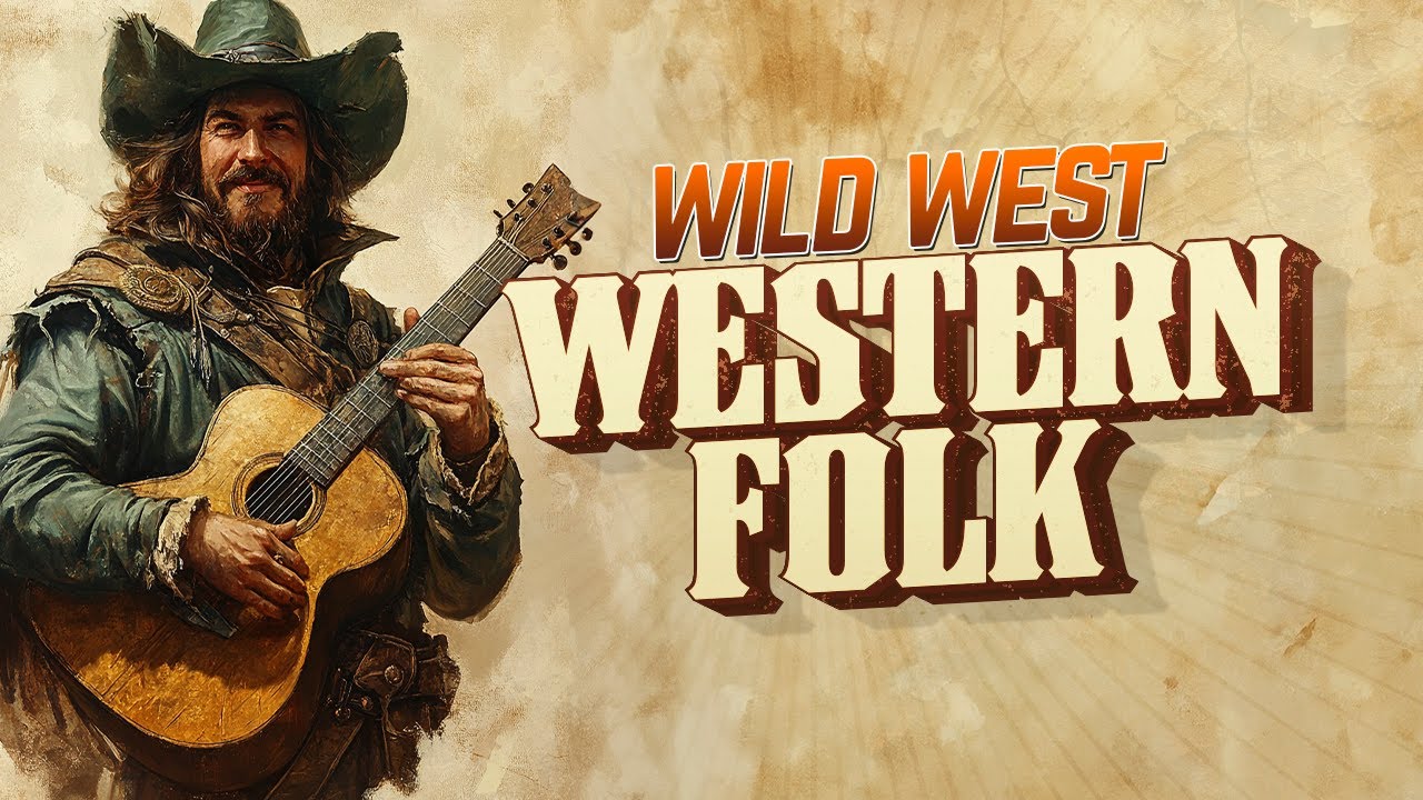 Wild West Western Folk - Echoes of the Western Frontier  🎸🌵