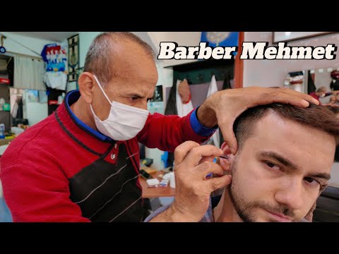 Barber Mehmet ASMR -  Turkish Barber  Full Service