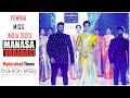 Femina Miss India 2020 Manasa Varanasi Hyderabad Times Fashion Week Hybiz Tv