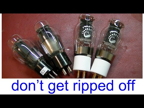 2A3 buyer's guide ; USA vintage vs China new ; another face of online shopping