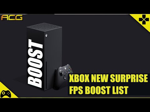Xbox Surprise Announces Huge List of new FPS Boost Titles! 97 in Total