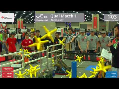 2017 VRC Tech Q1 - 8304P 5327C vs 25567 1104M - 34 to 16