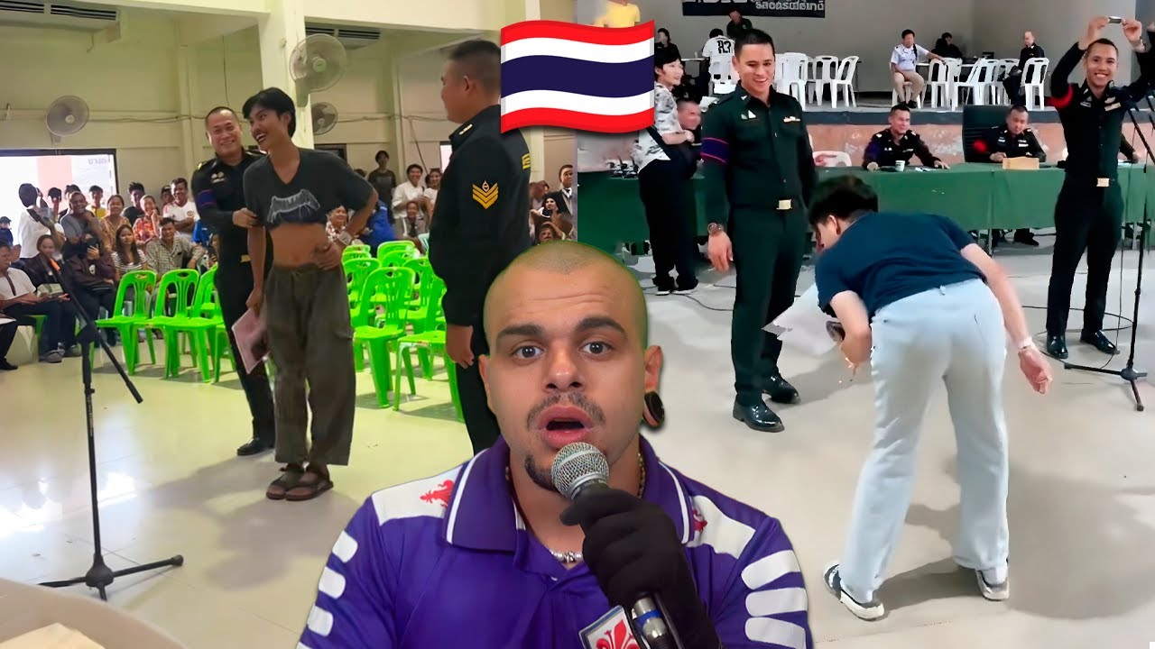 pq todo vídeo de alistamento militar na tailândia é tão 🏳‍🌈?