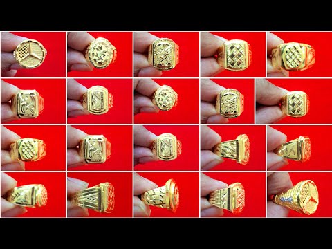 Trending Solid Gold Gents Ring Designs With Weight And Price 2025 #best gold ring designs for men