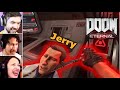 GAMERS REACT To DOOMGUY MEETING HUMANS Phobos DOOM Eternal Reaction