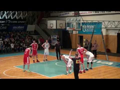 Basketbal play-off MBL Ostrava vs. Nymburk HD 1.část