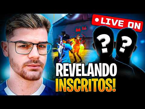 🔥 LIVE FF 🔥 FREE FIRE - AO VIVO 🔥 4X4 + 6X6 COM INSCRITOS 🔥 SALA PERSONALIZADA 🔥 RG REVELA   #200k