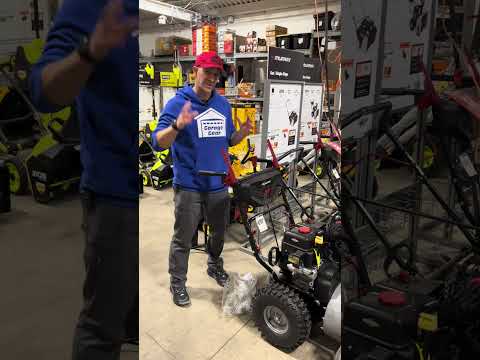 THE BEST BUDGET SNOWBLOWER AT HOME DEPOT