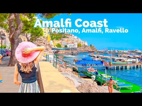 Amalfi Coast, Italy 🇮🇹 - 4K HDR Walking Tour