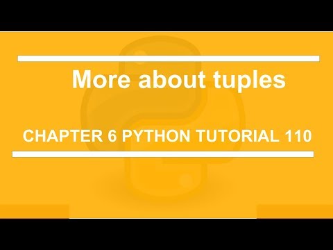 Learn More about tuples Python tutorial 110 - Mind Luster