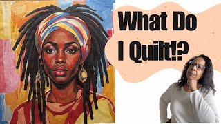 How to Quilt Fabric Panels (What to Quilt Where + Live Demo!)