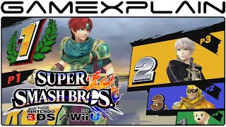 Super Smash Bros. for Wii U Tournament - Week 1 (8.1.15)