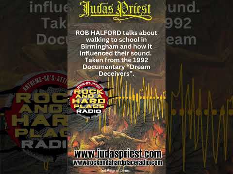 JUDAS PRIEST'S Rob Halford Talks About The Sound Of Birmingham and Heavy Metal #shorts