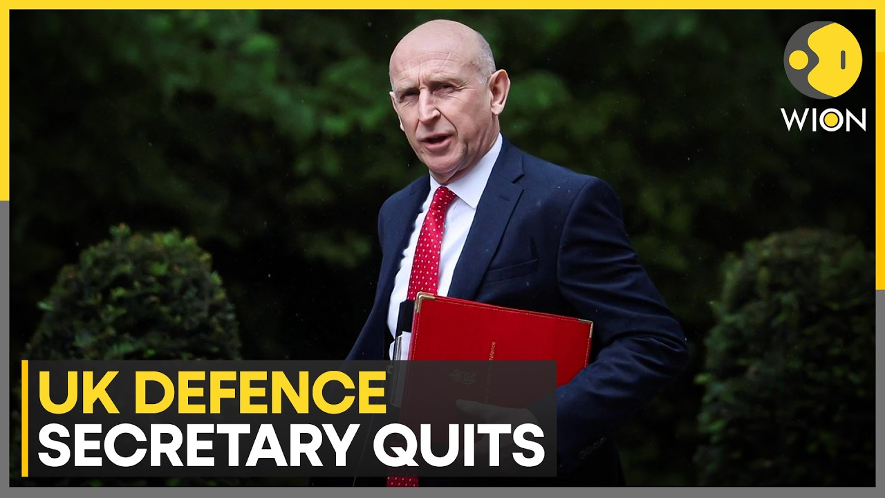 UK Defence Secy John  Healey Quits Over Defence Spending | WION