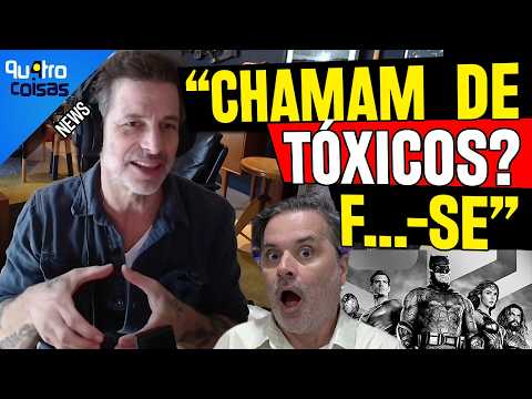 BOMBA! ZACK SNYDER FALA SOBRE O FUTURO DO SNYDERVERSO E ESSE É O PLANO DO VISIONÁRIO!