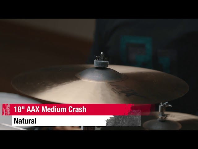 Video Teaser für 18" MEDIUM CRASH AAX ISOLATION