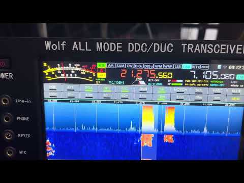 Wolf SDR Transceiver on 15 m