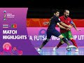 Thailand V Portugal FIFA Futsal World Cup 2021 Match Highlights