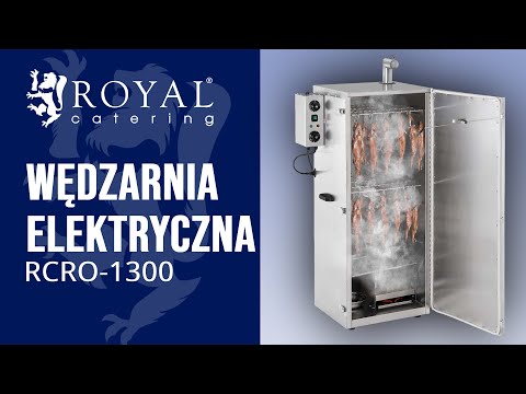 Video - Wędzarnia elektryczna - 1000 W - 8 rusztów