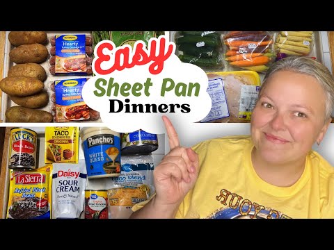 Our Favorite Easy & DELICIOUS Sheet Pan Meals || Budget Friendly Meals For Busy Families