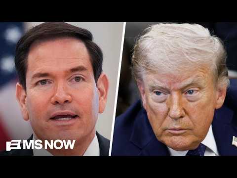 If Rubio continues as NSA, he should 'step down' as Secretary of State: Ex-State Dept. official