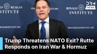 NATO Chief Rutte Responds to Trump Exit Threat, Warns on Iran War and Strait of Hormuz | AC1G